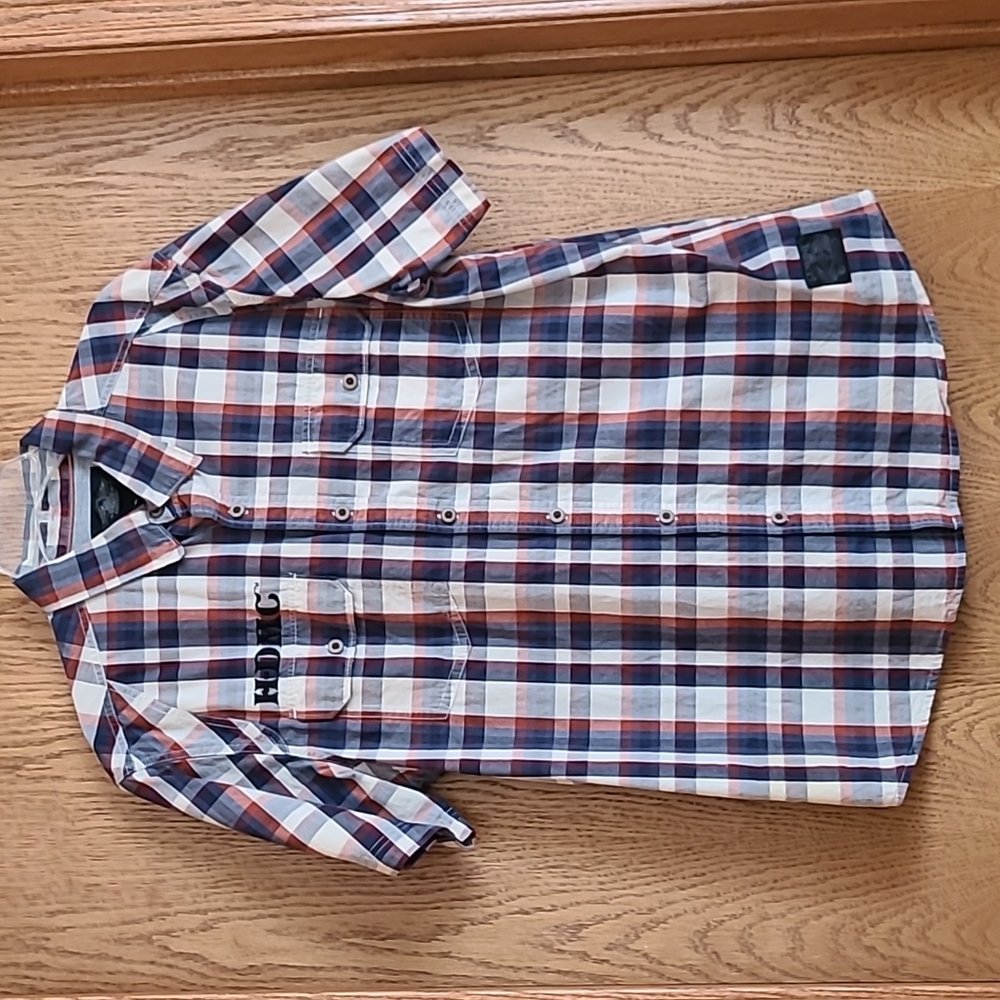 Mens XL HD button down